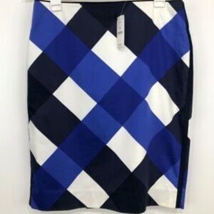 WHBM Skirt color block White House black Market